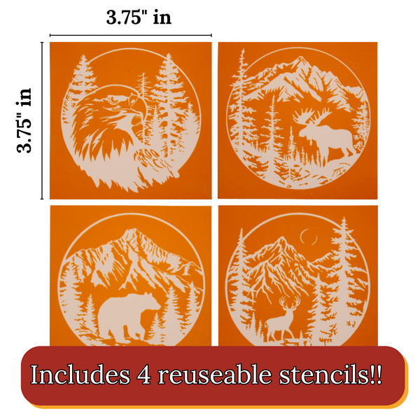 Torch Paste Woodland Adventure Coaster Kit