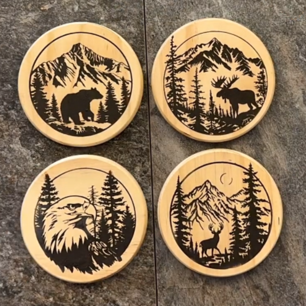 Torch Paste Woodland Adventure Coaster Kit