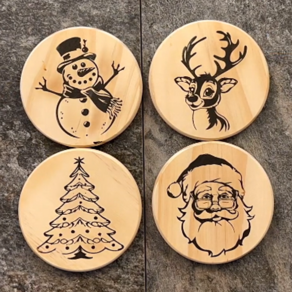 Torch Paste Classic Christmas Ornament/Coaster Kit