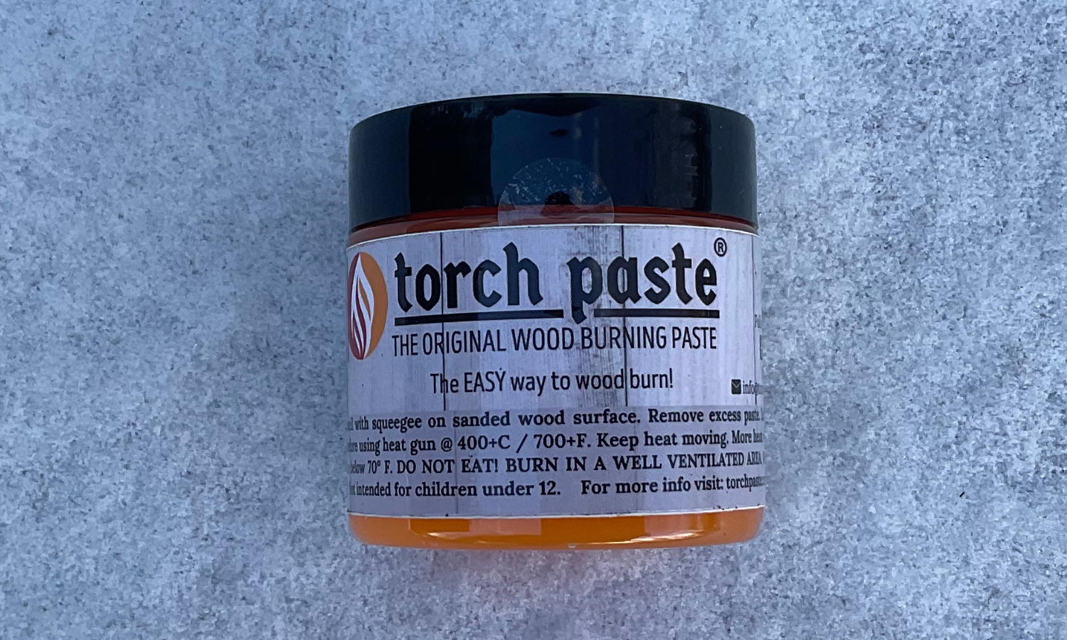 Torch Paste - The Original Wood Burning Paste